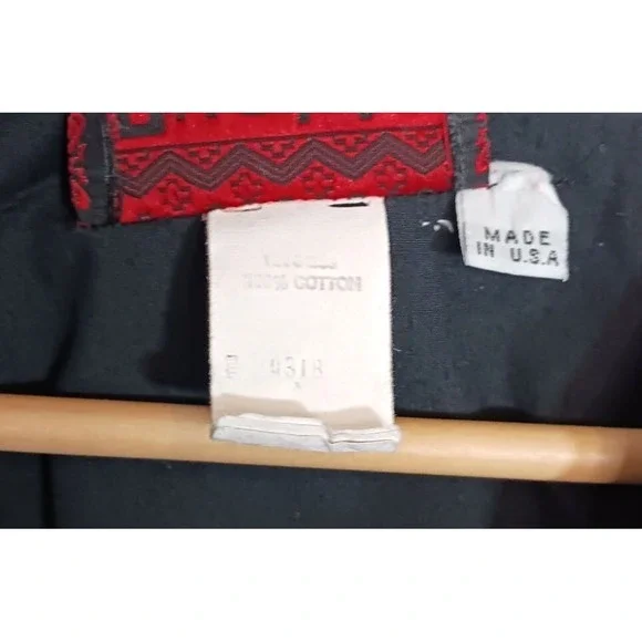 Vintage Pueblo Aztec Western Boho Cowboy Vest Made In USA Women's Size M - Picture 6 of 9